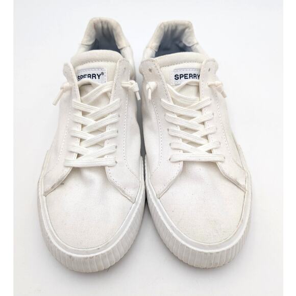 Sperry Bermuda LTT Fashion Sneaker Shoes Lace-Up Women's White Size US8 EU39 - Picture 2 of 11